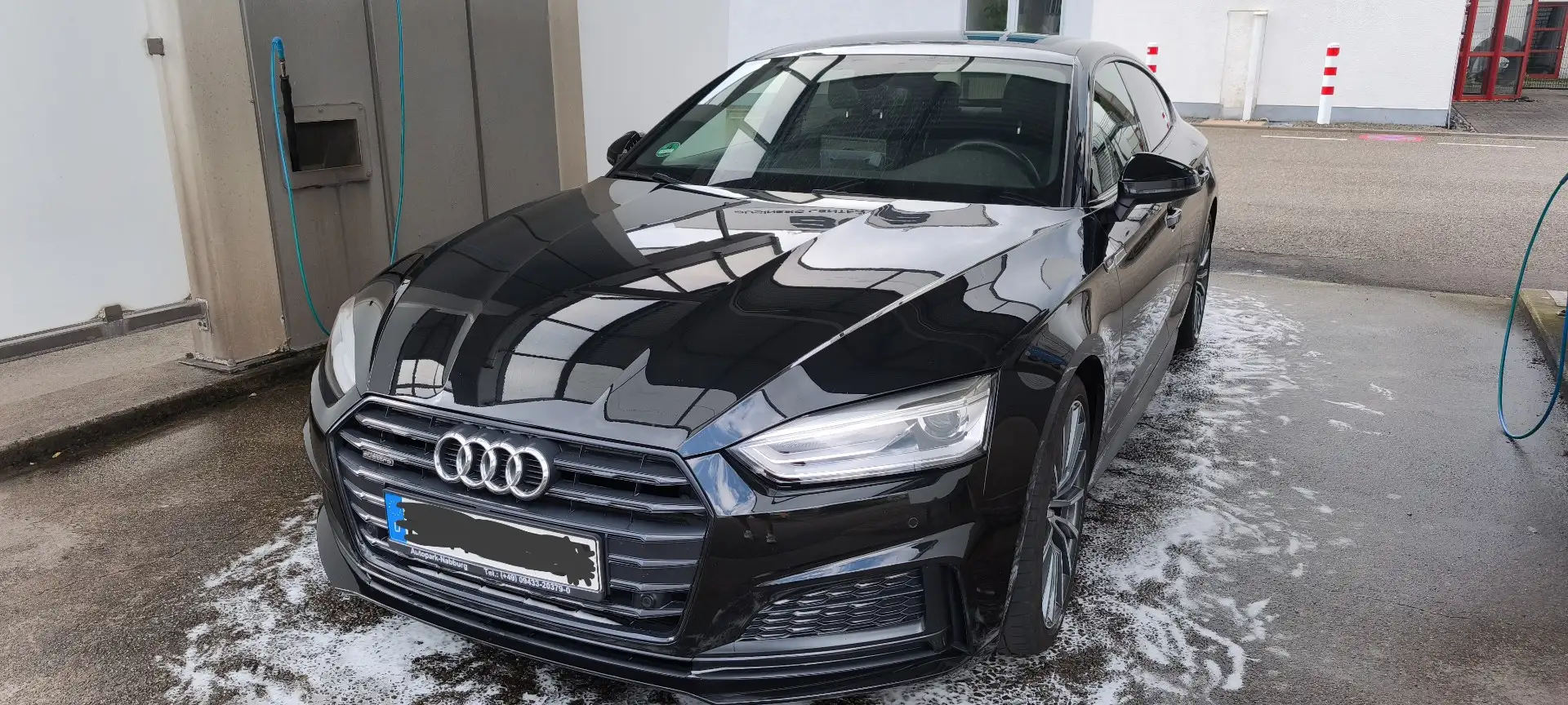 Audi A5 quattro S Line Black Edition Schwarz - 2