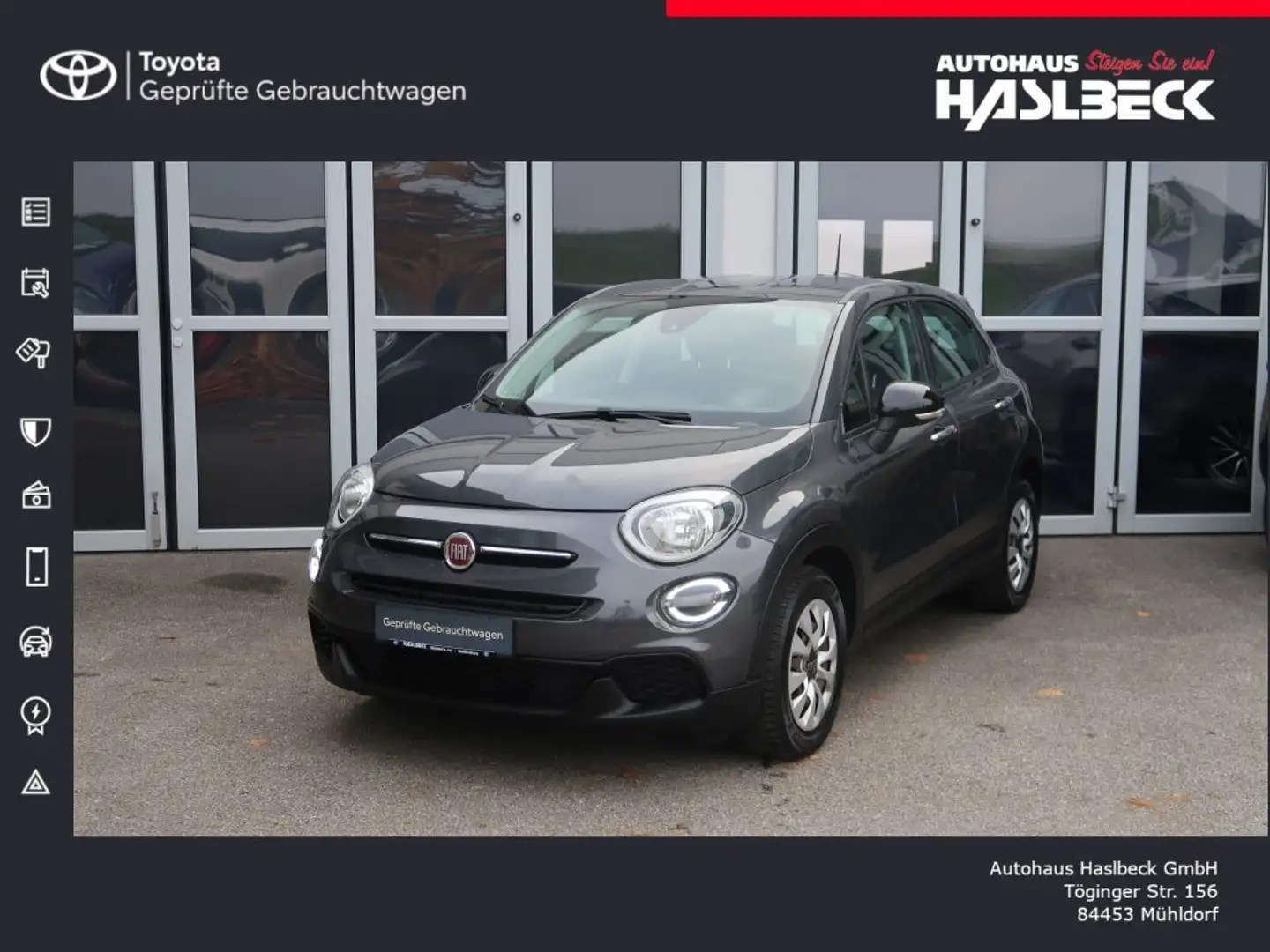 Fiat 500 500X 1.0 FireFly Turbo 4x2 S&S Urban Silber - 1