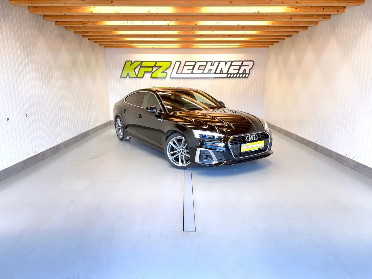 Audi A5 SB 35 TDI S-tr. "S line" MATRIX*R-KAM*VIRT*ACC Schwarz - 1