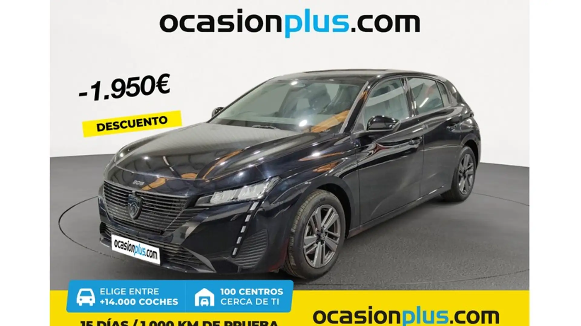 Peugeot 308 1.2 PureTech S&S Active Pack EAT8 130 Noir - 1