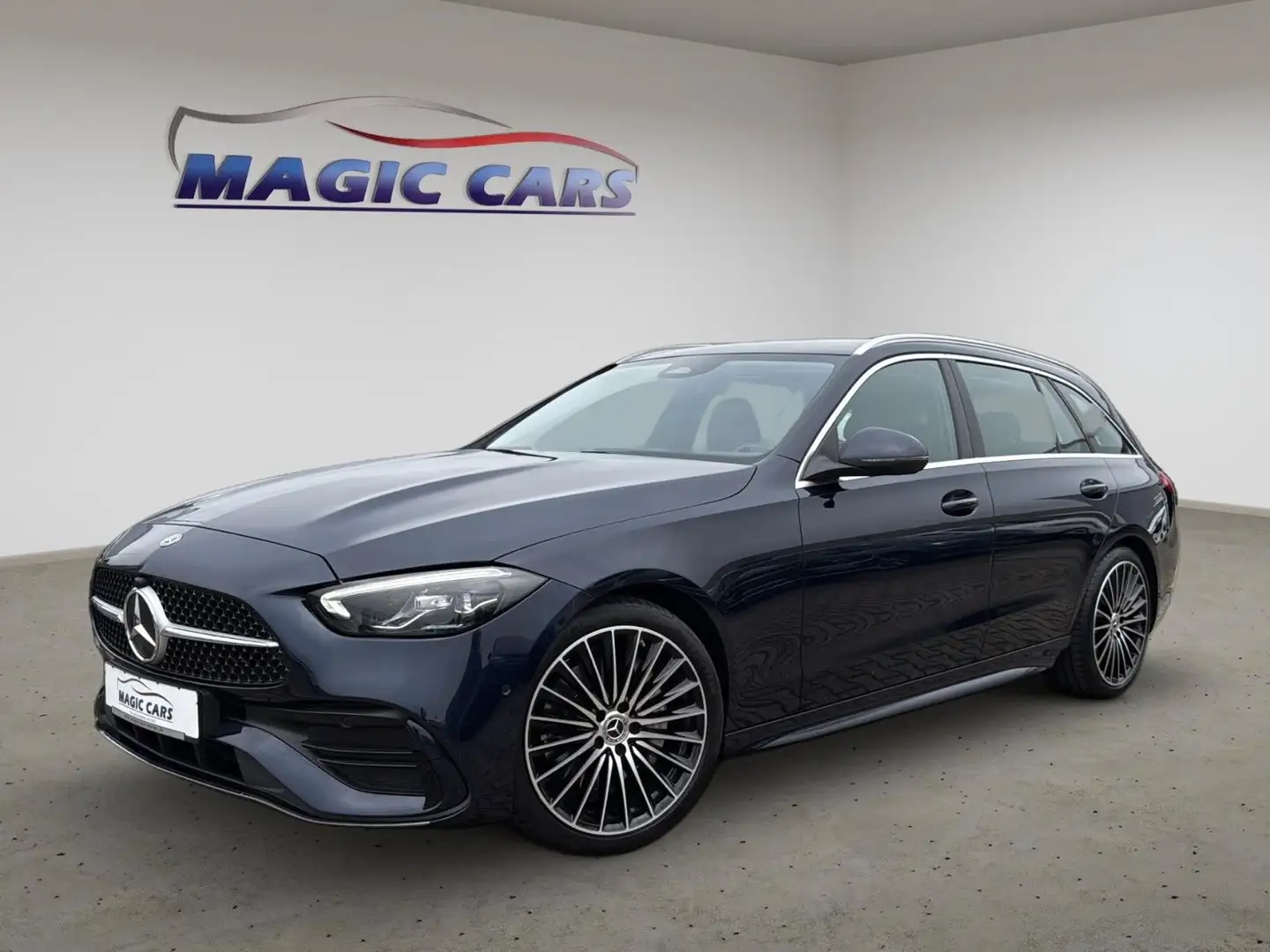 Mercedes-Benz C 220 d T 9G-TRONIC AMG Line *LED*Pano*19Zoll* Blau - 1