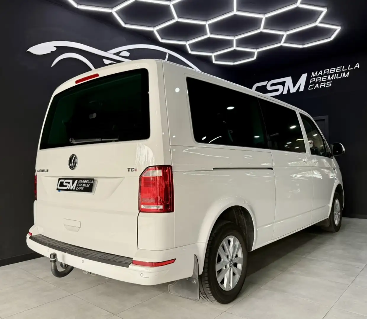Volkswagen T5 Caravelle 2.0 TDi Blanc - 2