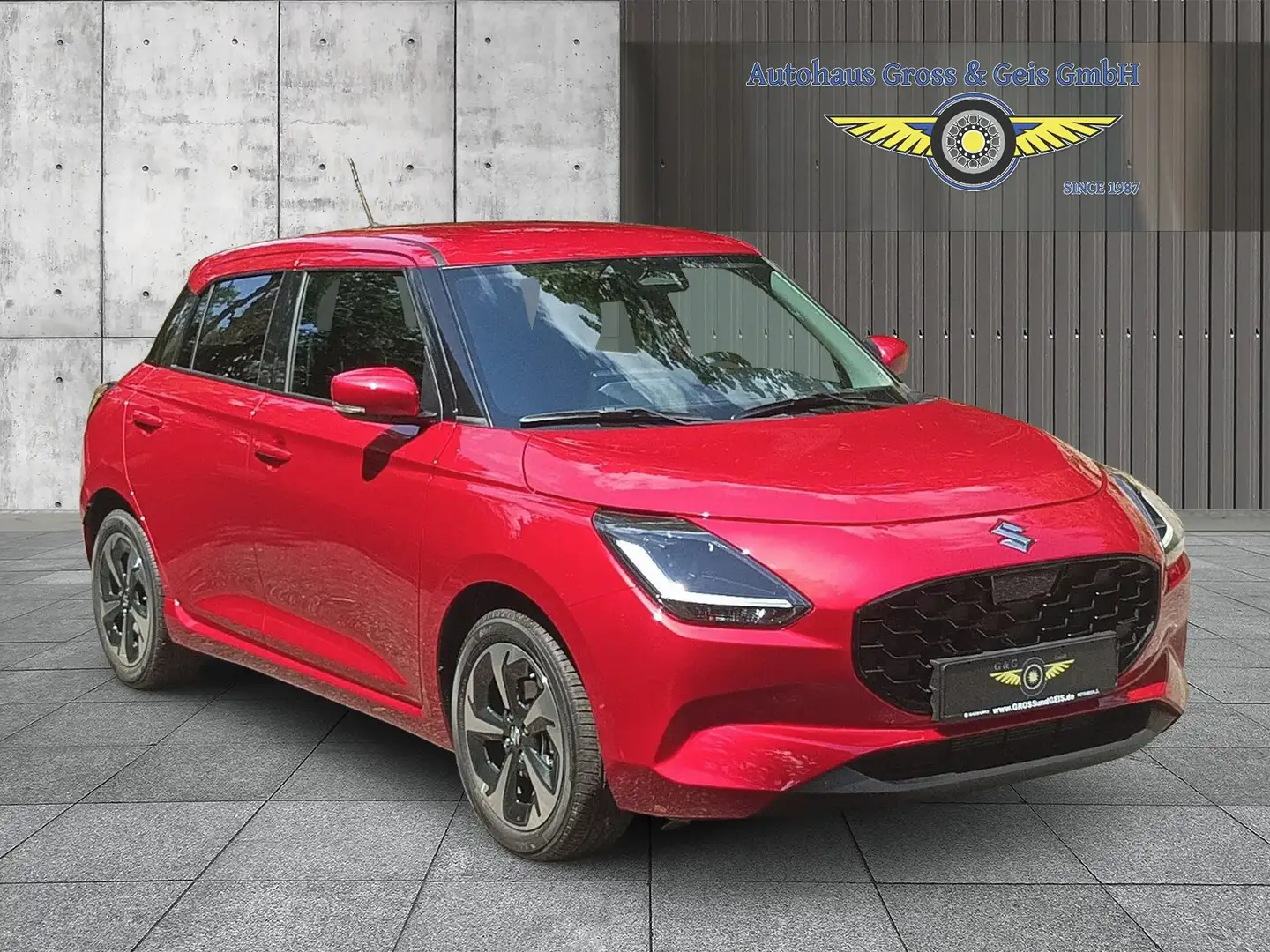 Suzuki Swift 1.2 MH Automatik Comfort Plus Vollausstattung Rot - 2