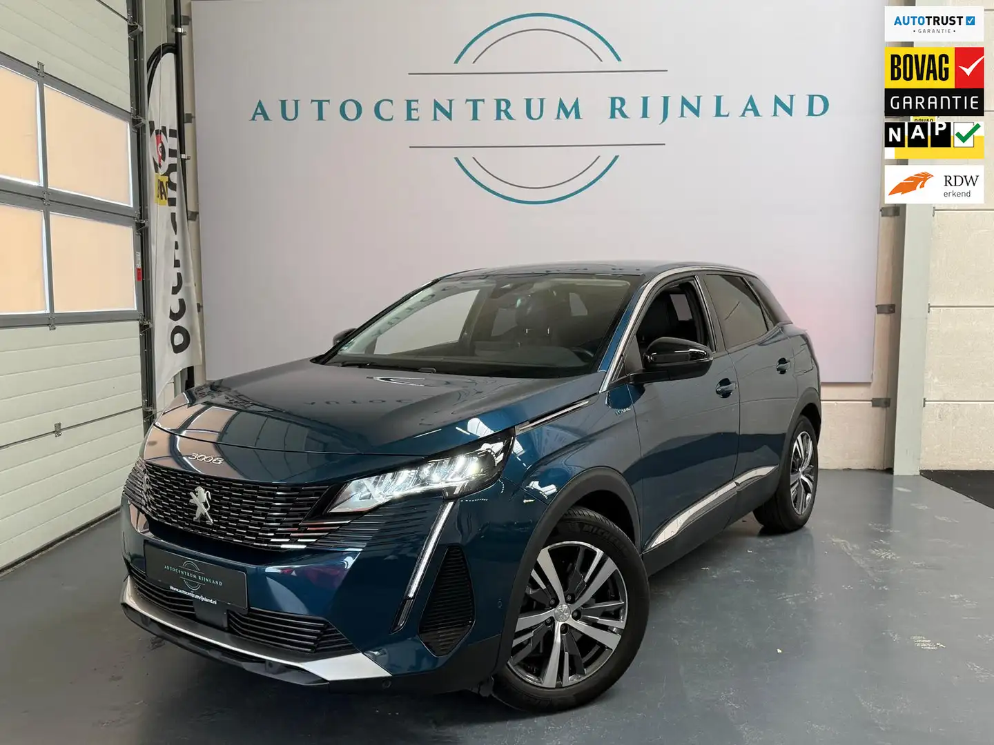 Peugeot 3008 1.6 Plug-in 225 Allure Pack Business 1 JAAR BOVAG Bleu - 1