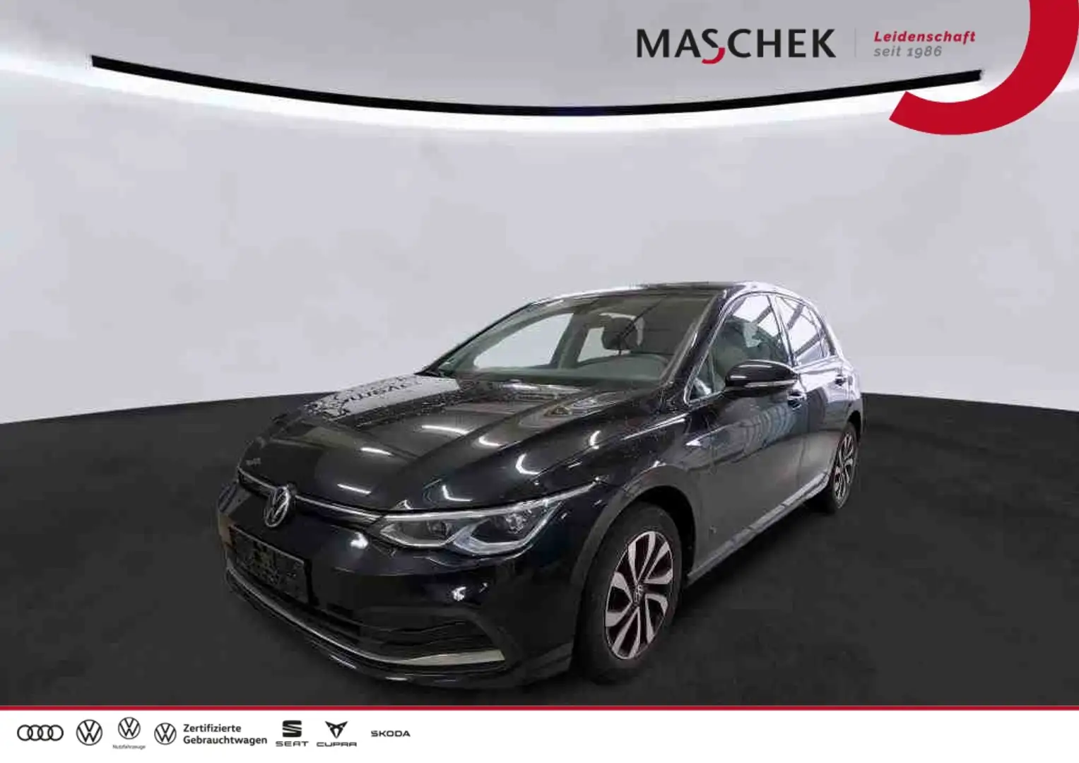 Volkswagen Golf 2.0 TDI DSG AHK RearView ACC *Garantie 2028* Schwarz - 1