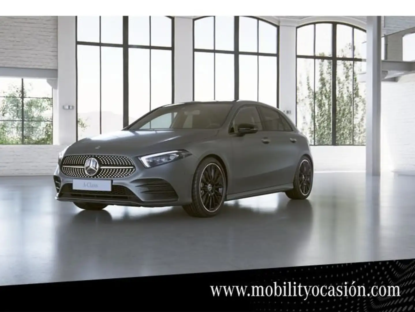 Mercedes-Benz A 250 e amg line Gris - 1