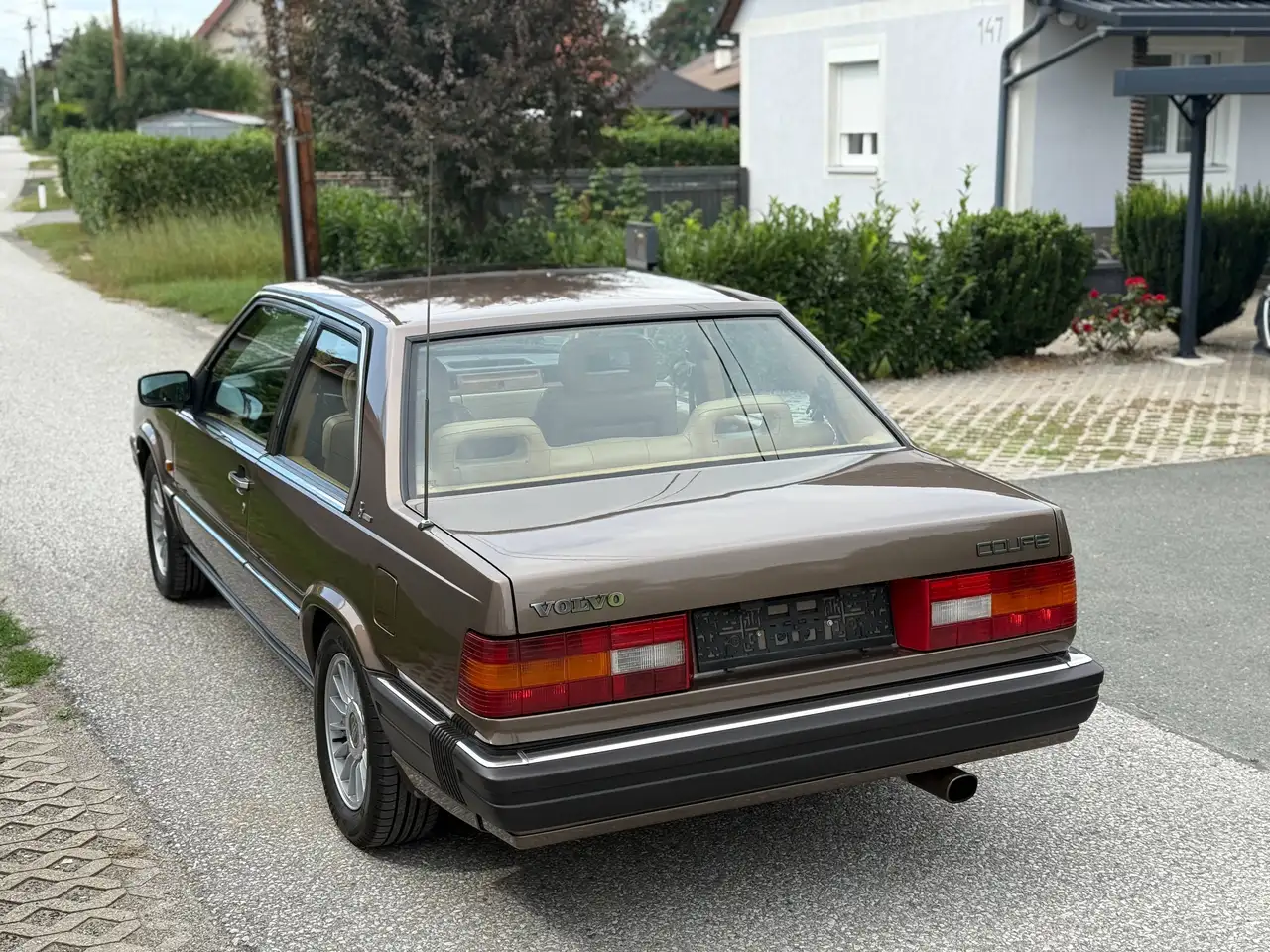 Volvo 780 Bertone Coupé 2.8 V6 Automatik - außergewöhnlicher Top-Zustand, foto 4