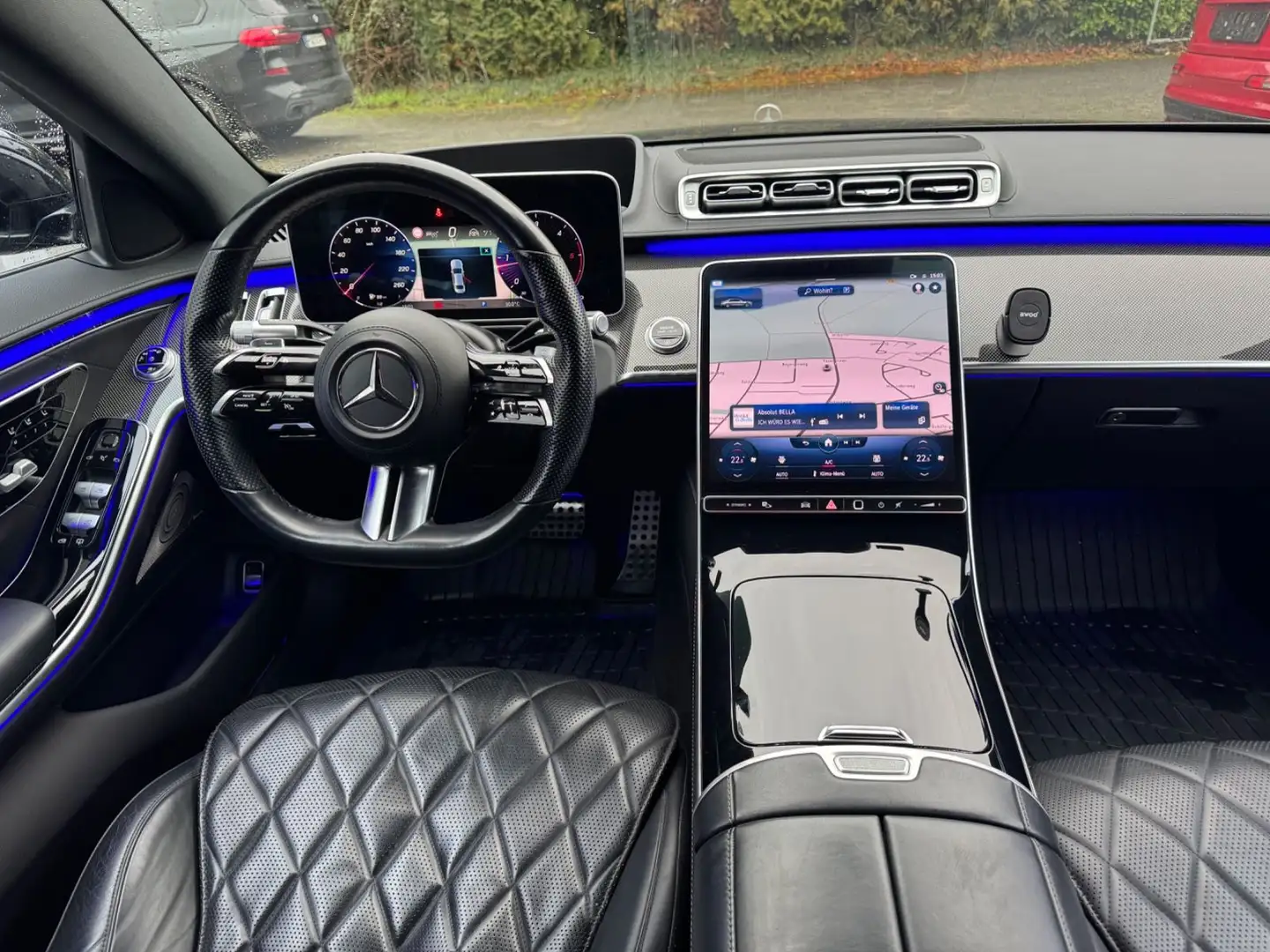 Mercedes-Benz S 400 d 4M*AMG*Pano*Burmester*HUP*360* Grau - 2