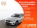 BMW 318 d Touring Advantage Aut LED AHK NAVI PDC Argent - thumbnail 1
