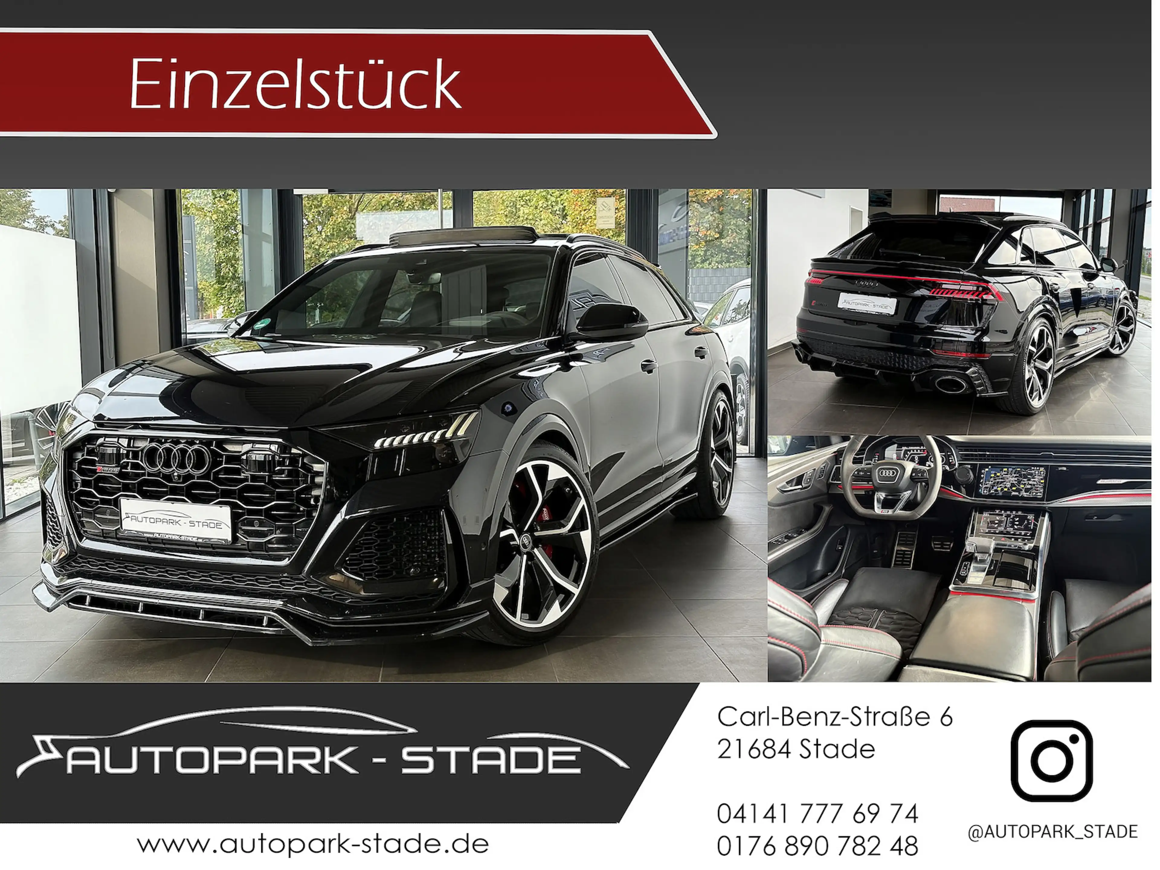 Audi RS Q8 4.0 TFSI qu Einzelstück Akrapovic VOLL