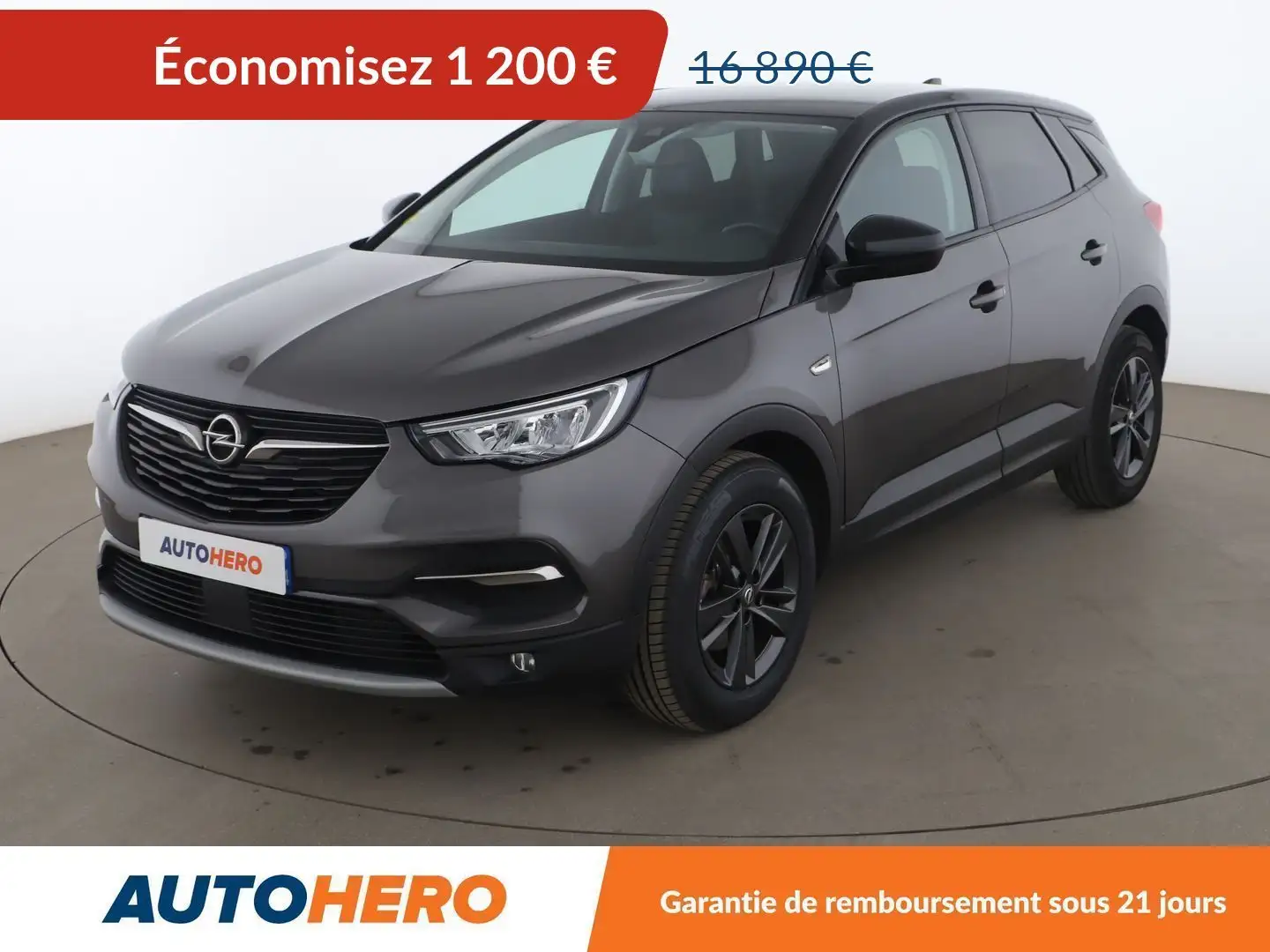 Opel Grandland X 1.5 Diesel Auto Gris - 1