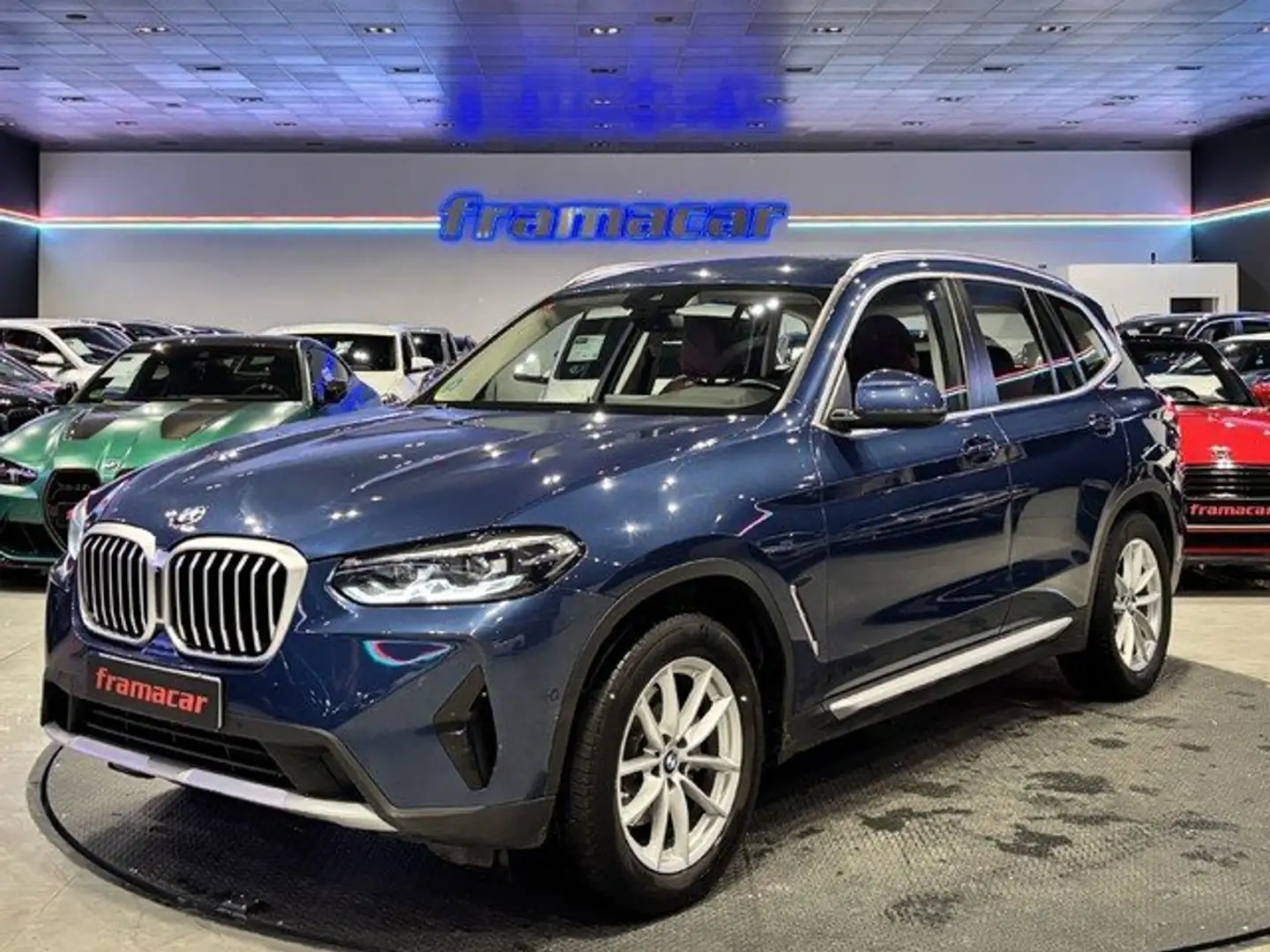 BMW X3 xDrive 20dA xLine Azul - 1