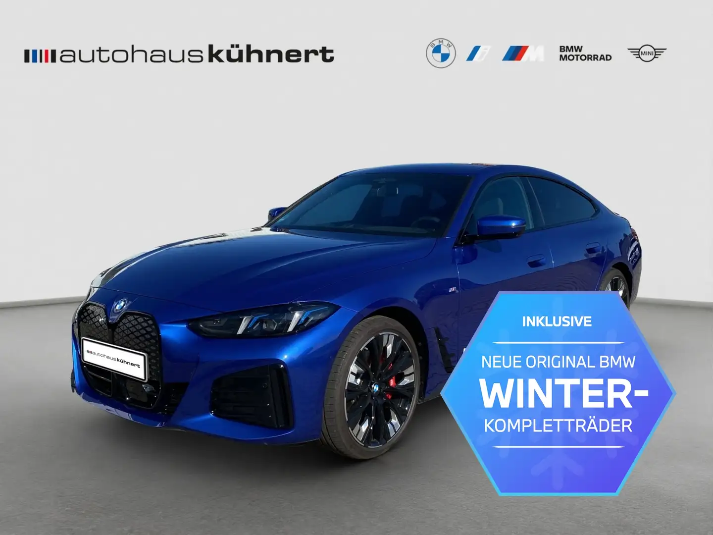 BMW i4 xDr. 40 GranCoupé M-Sport PRO E UPE: 84.160 Blau - 1