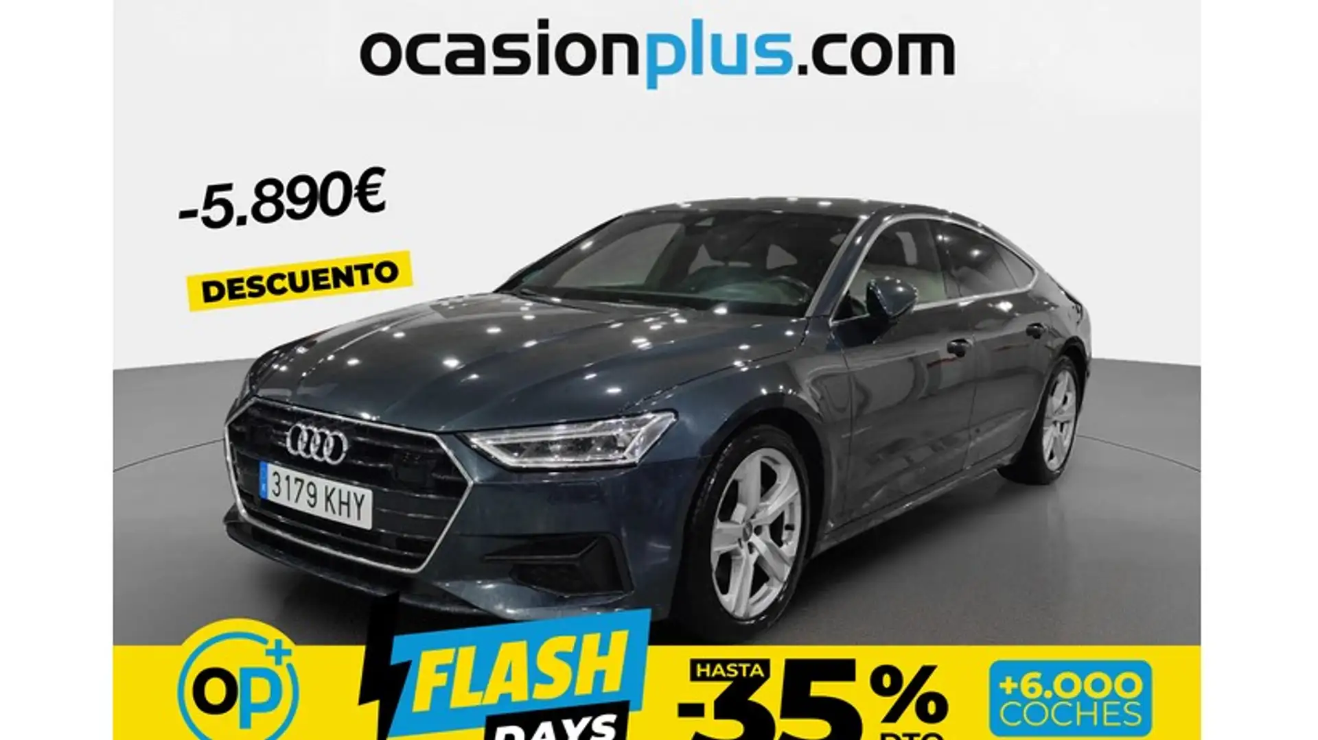 Audi A7 Sportback 50 TDI quattro tiptronic 210kW Bleu - 1