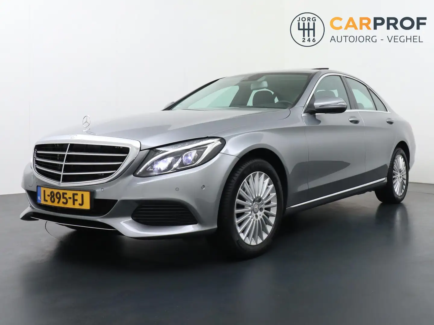Mercedes-Benz C 180 Prestige Schuifdak Camera Navigatie Dealer onderho Gris - 1
