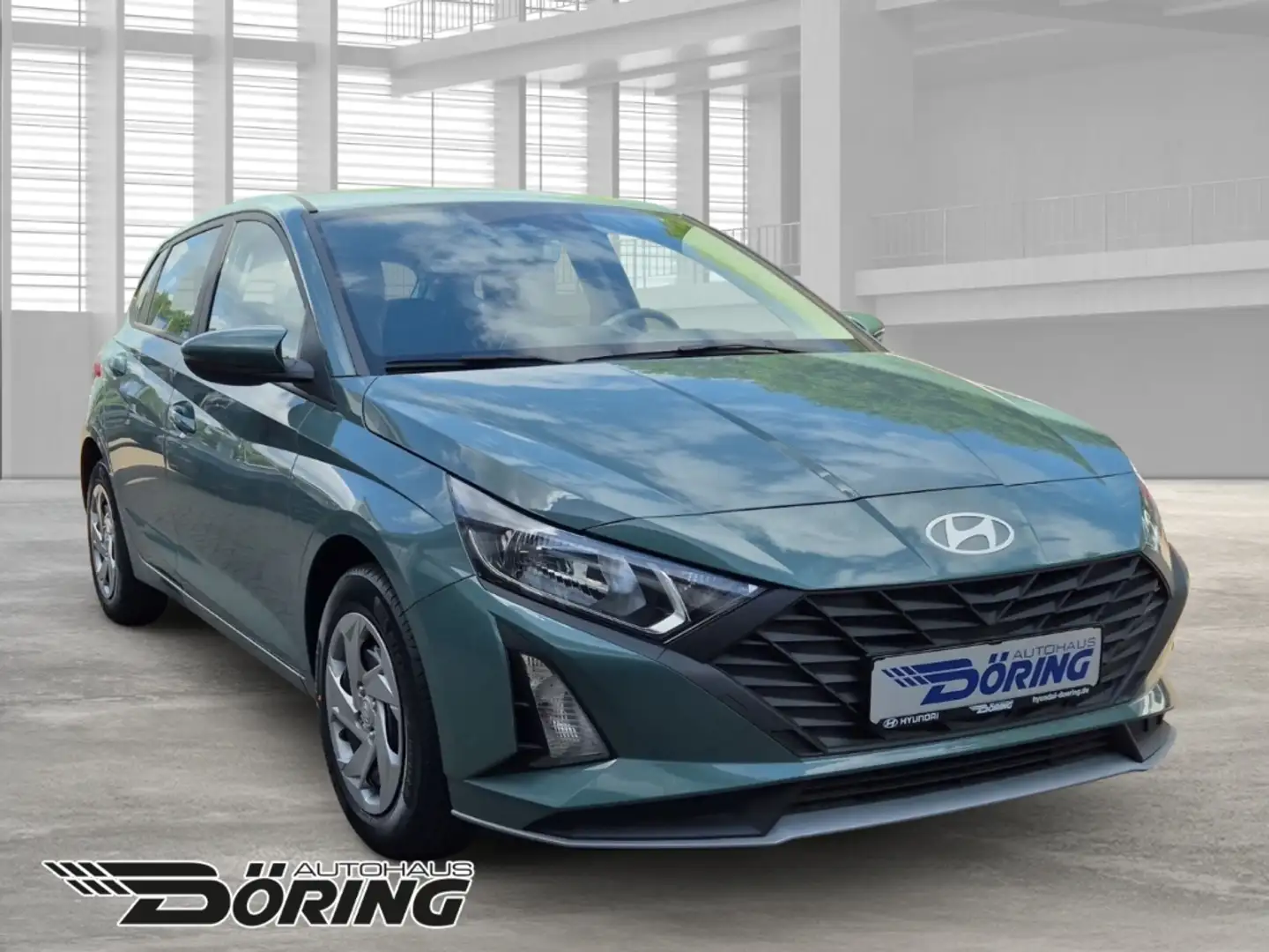 Hyundai i20 SELECT 1.2 Schaltwagen 79 PS Klimaanlage Grün - 2