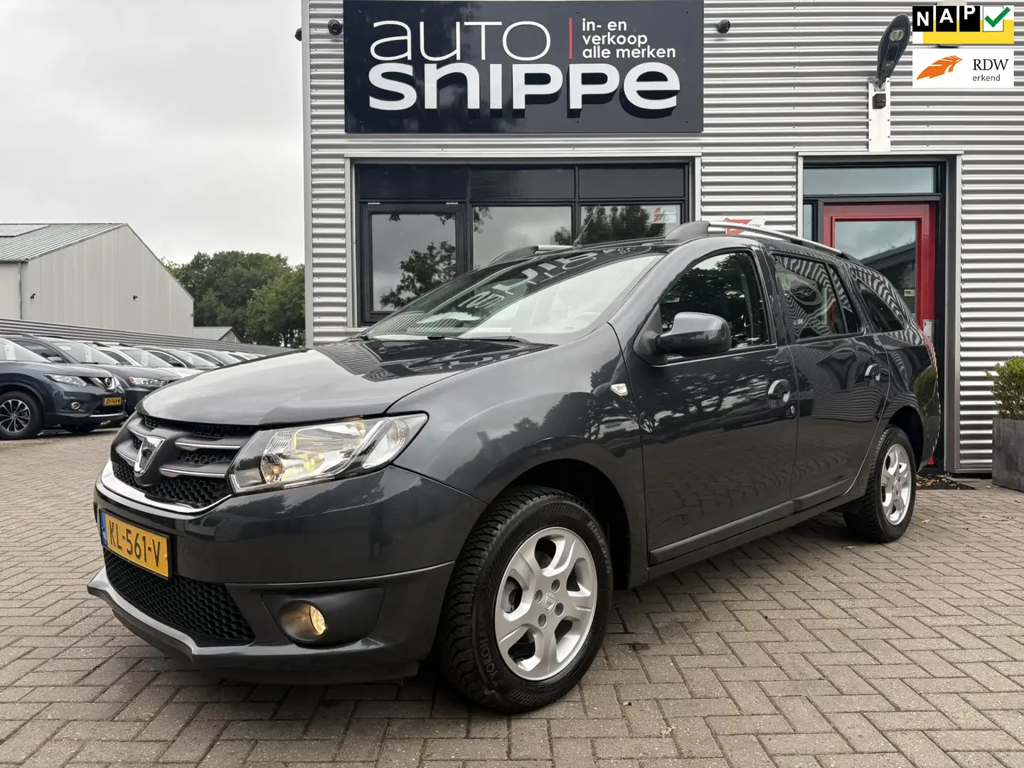 Dacia Logan MCV 0.9 TCe Bi-Fuel Prestige -LPG G3-VOLLEDER-TREK Gris - 1