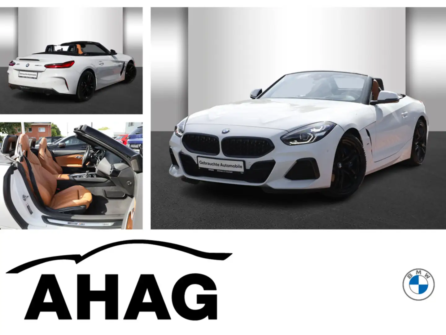 BMW Z4 sDrive30i M SPORT Cabrio Innovationsp. Weiß - 1