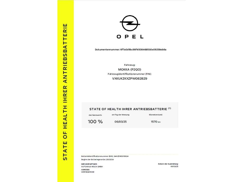 Opel Mokka E