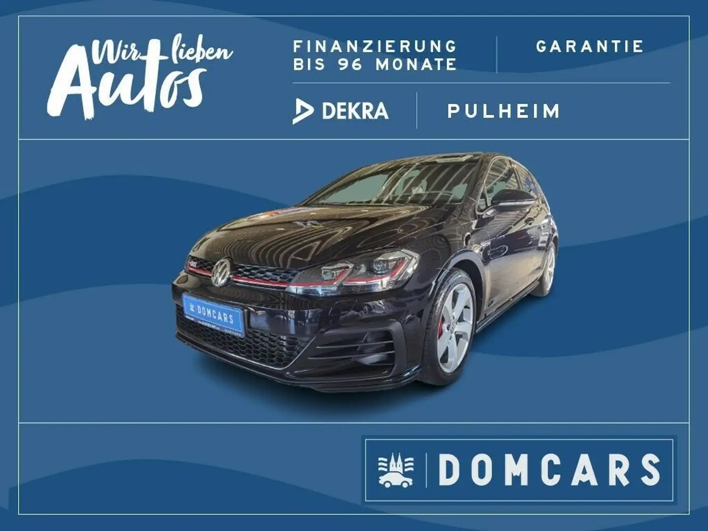 Volkswagen Golf VII Lim. GTI Performance*VIRTUAL+GARANTIE* Schwarz - 1