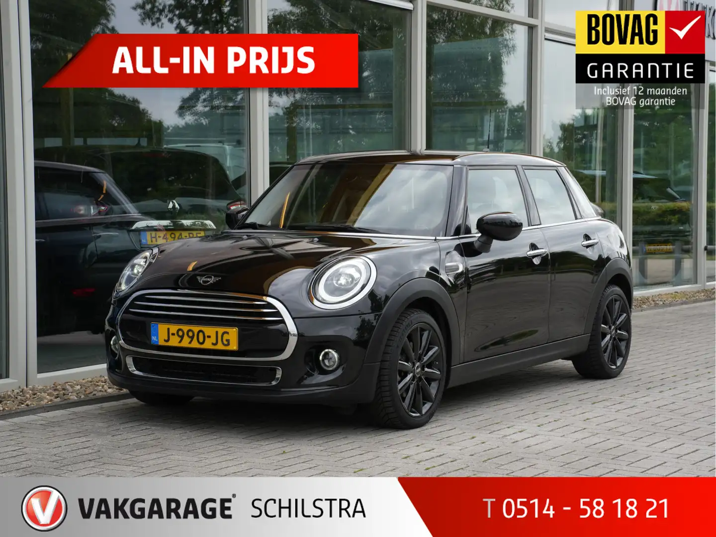 MINI Cooper 1.5 Chili | Clima | Navigatie | Stoelverwarming | Schwarz - 1