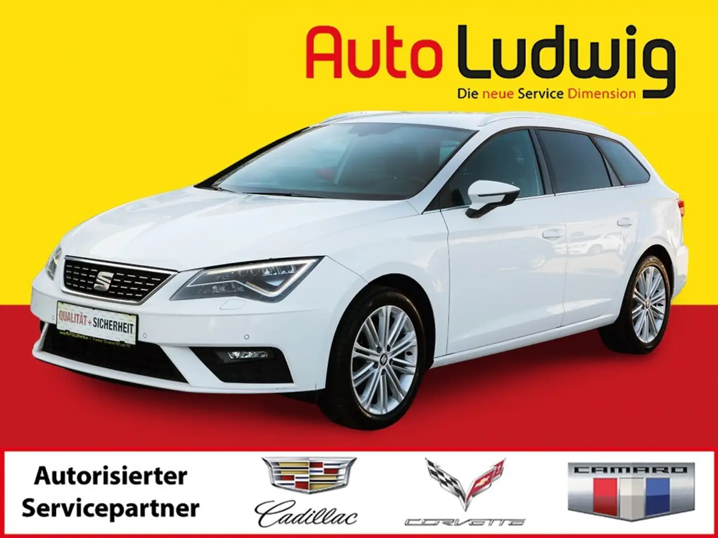 SEAT Leon ST Xcellence 1,5 TSI ACT DSG*DIGI-COCKPIT*NAVI*... Weiß - 1