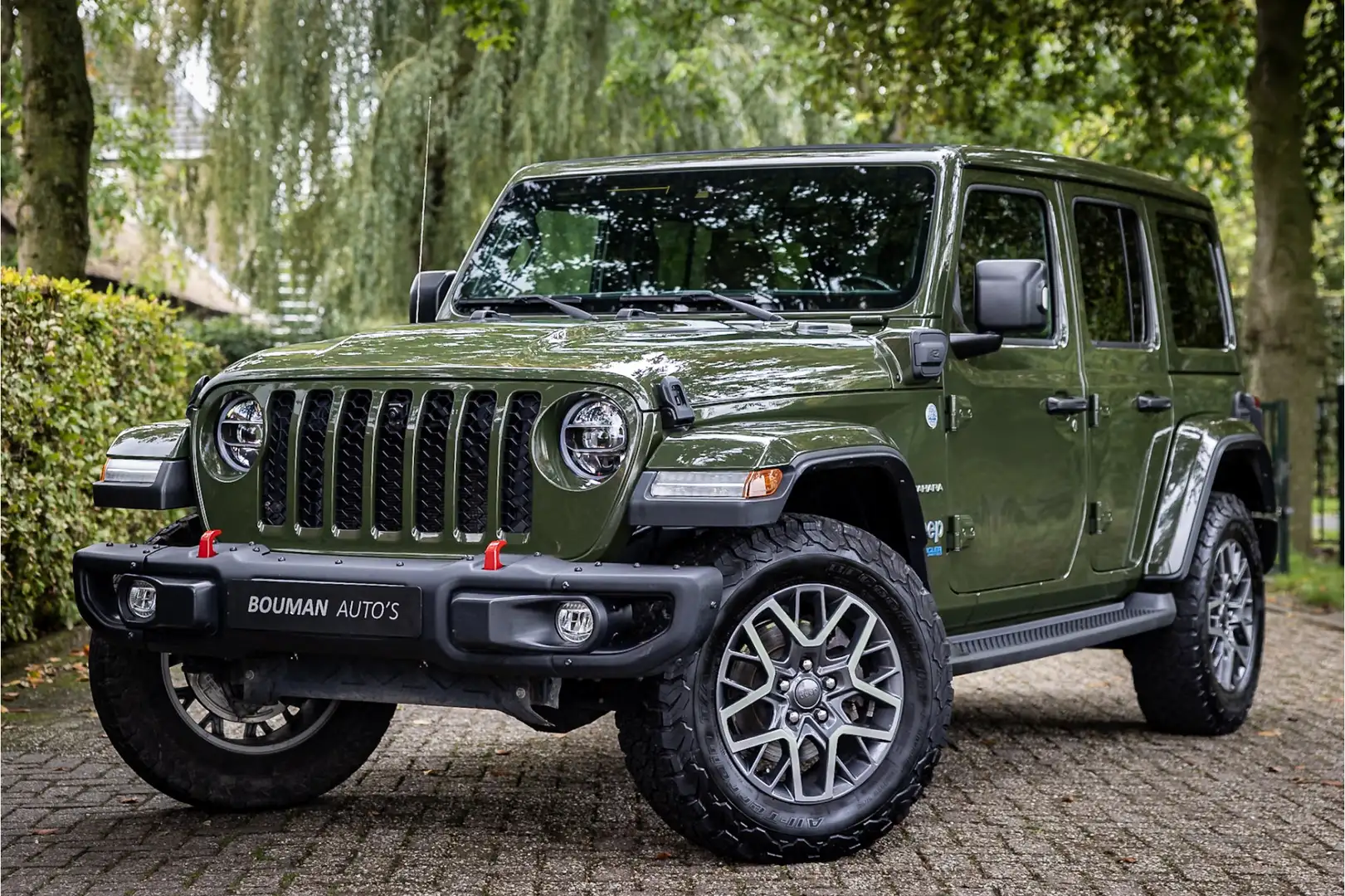 Jeep Wrangler Unlimited 4xe 380 Sahara Brute Bumper Sky One Soft Vert - 1