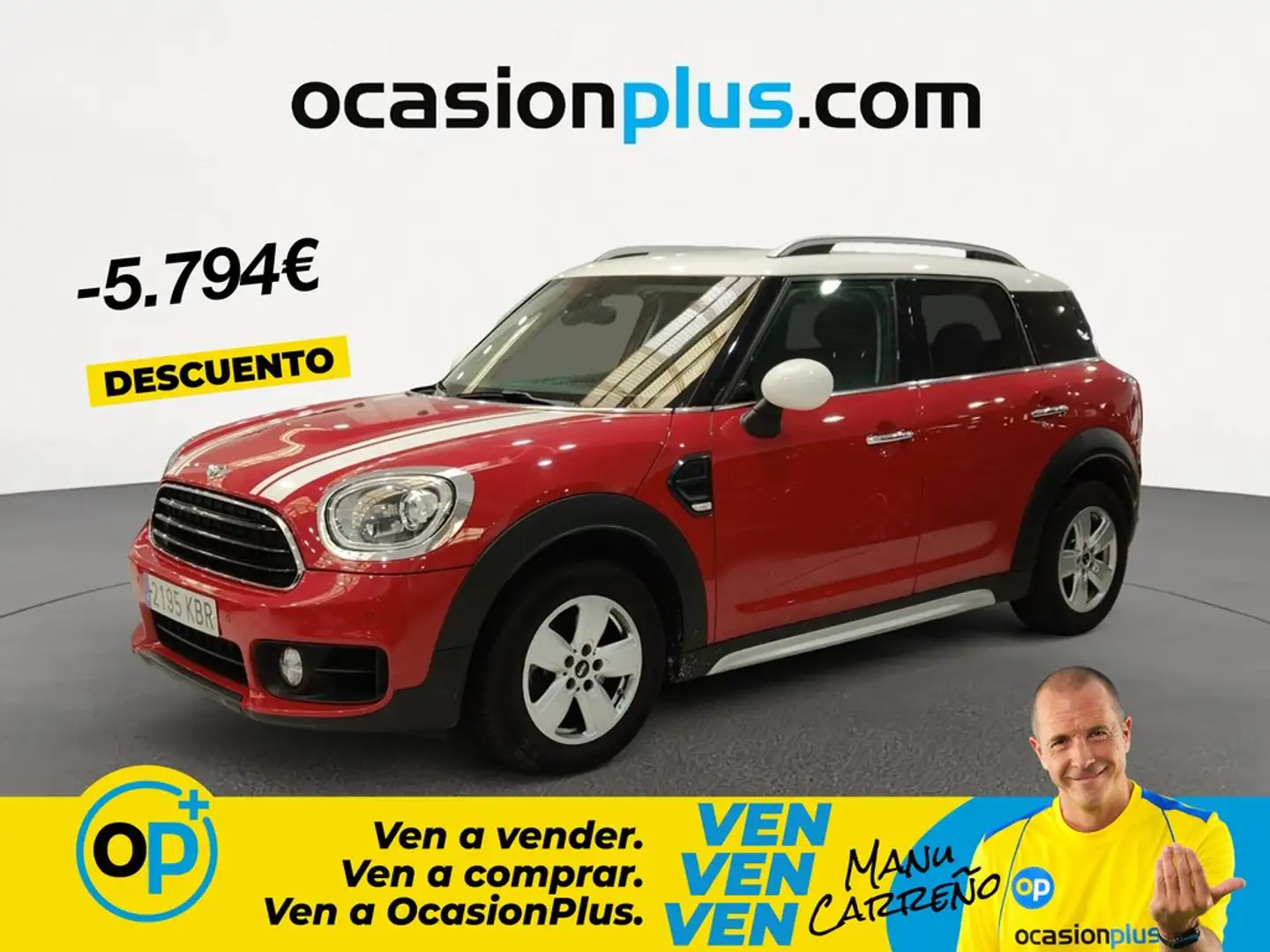 MINI Cooper Countryman Rojo - 1
