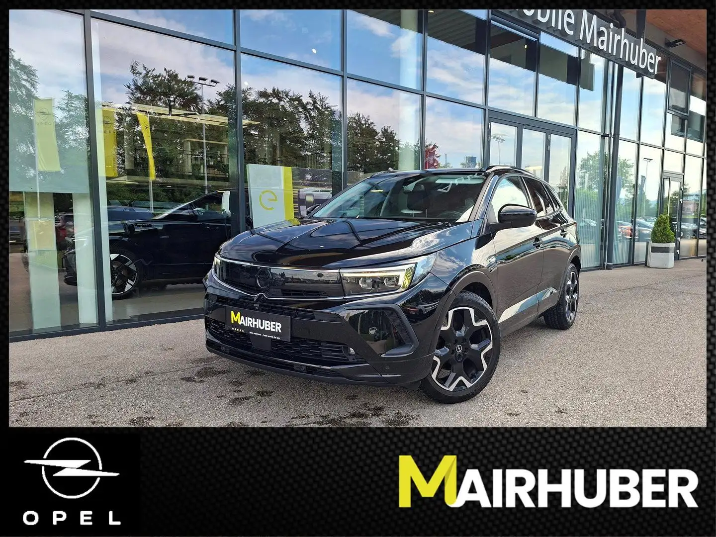 Opel Grandland GS Line 1,2 130PS 6G Schwarz - 1