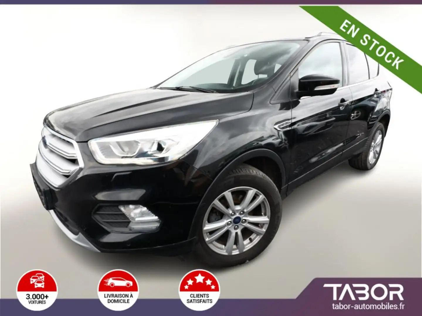 Ford Kuga 1.5 EcoBoost 150 Titanium GPS ParcAs Negro - 1