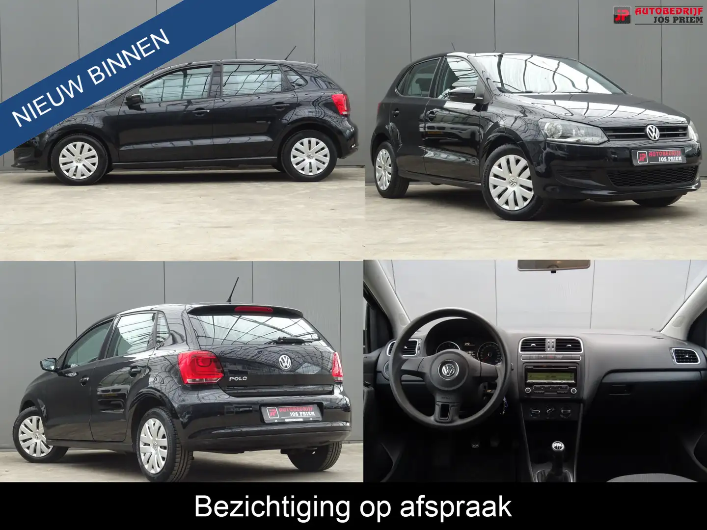 Volkswagen Polo 1.2-12V Comfortline * AIRCO !! Nero - 1