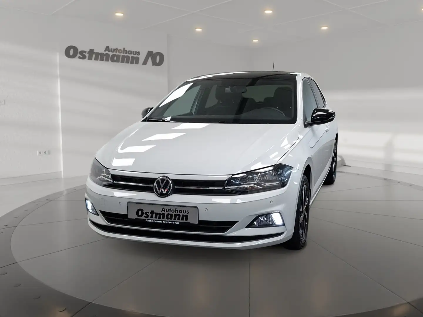 Volkswagen Polo VI 1.0 TSI Comfortline 2xKlima ACC Kam. LM Weiß - 1