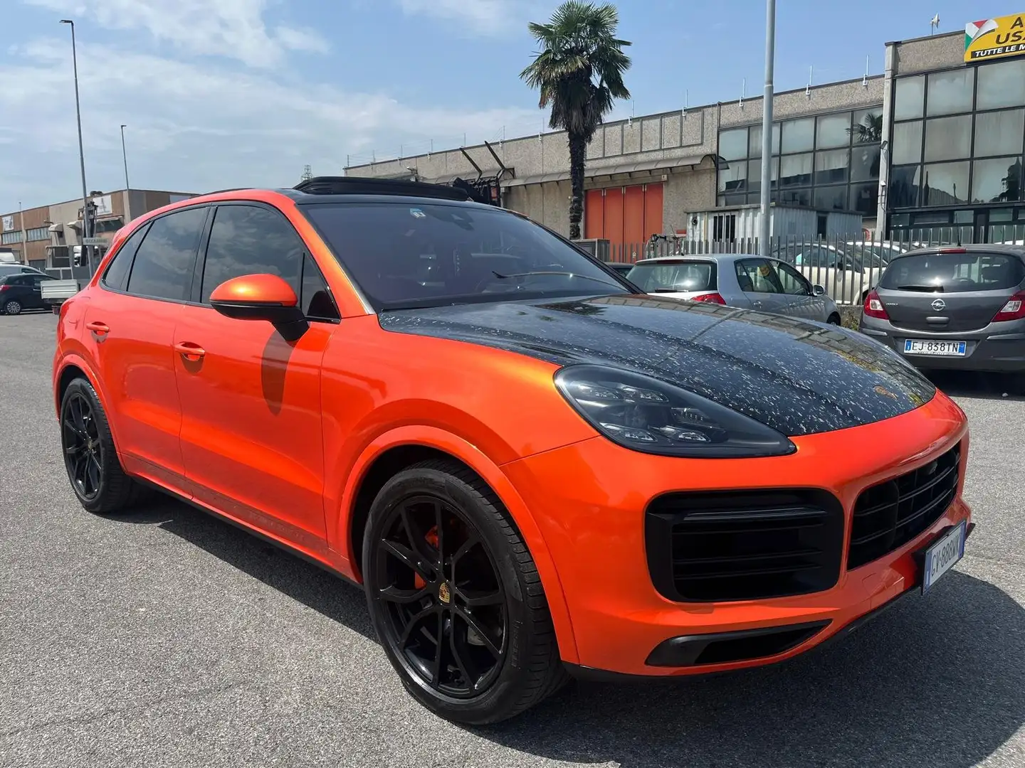 Porsche Cayenne Cayenne 3.0 e-hybrid tiptronic Orange - 2