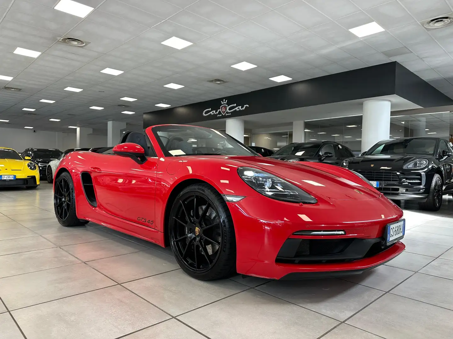 Porsche Boxster 718 4.0 GTS pdk Rosso - 1