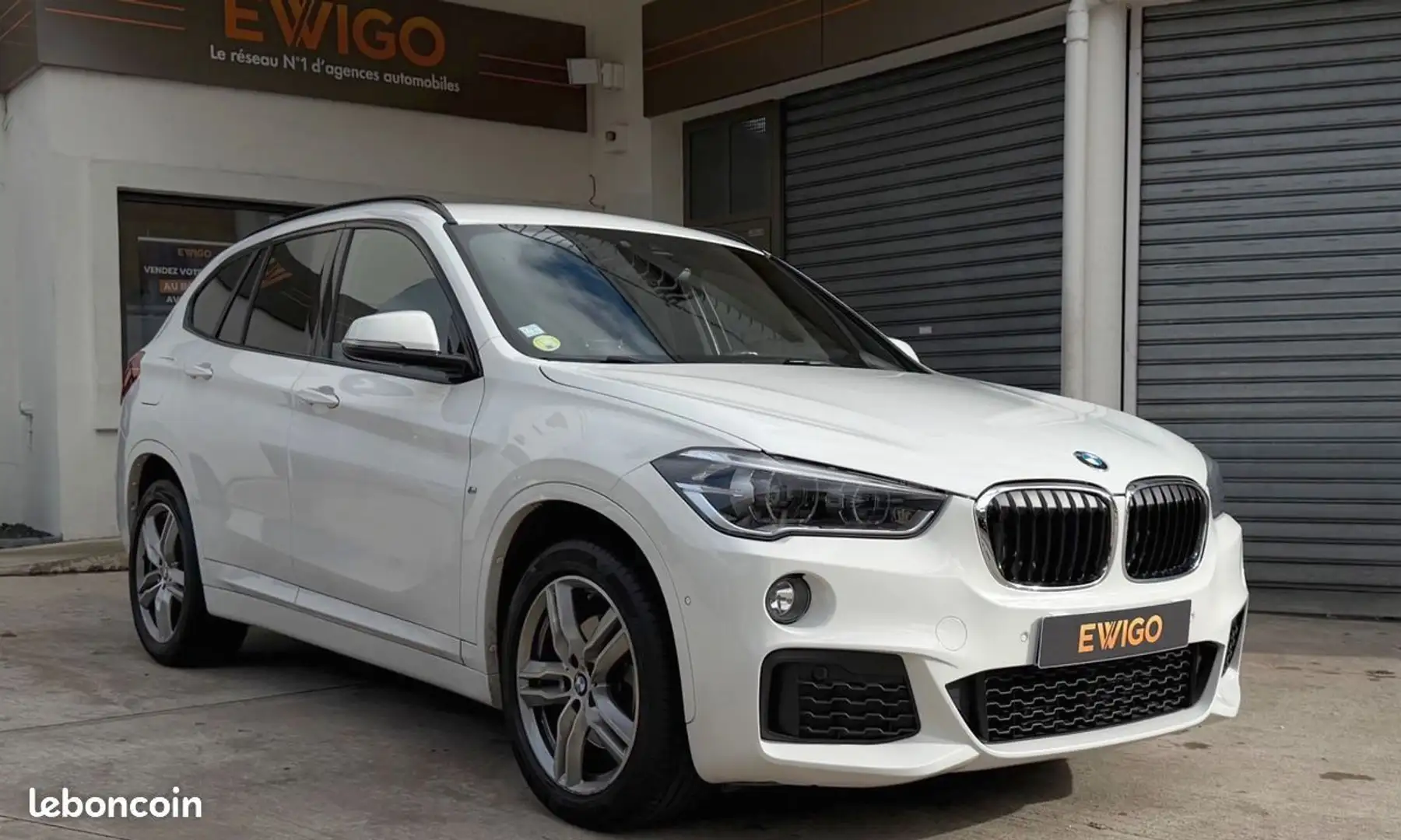 BMW X1 18 d 150 m-sport sdrive bva + attelage hayon électrique hud Bianco - 1