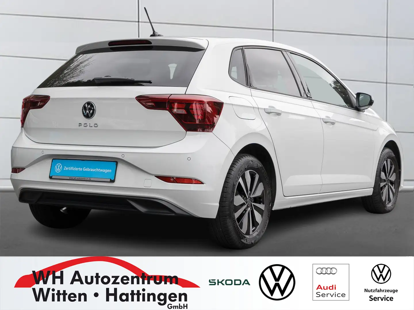 Volkswagen Polo 1,0 l TSI DSG Move Navi, GJR Blanc - 2