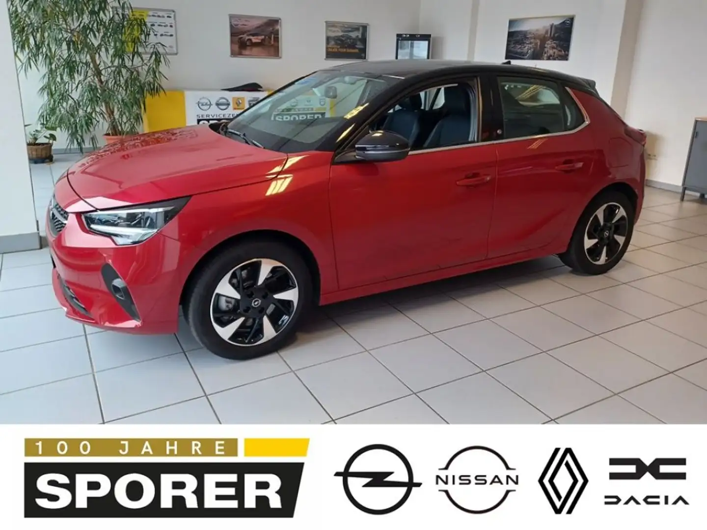 Opel Corsa-e Elegance Rojo - 1