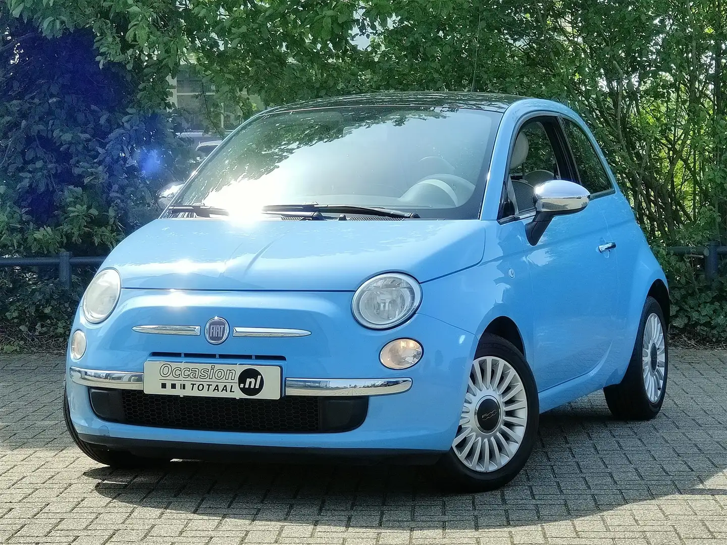 Fiat 500 0.9 Twinair Pop Blau - 1