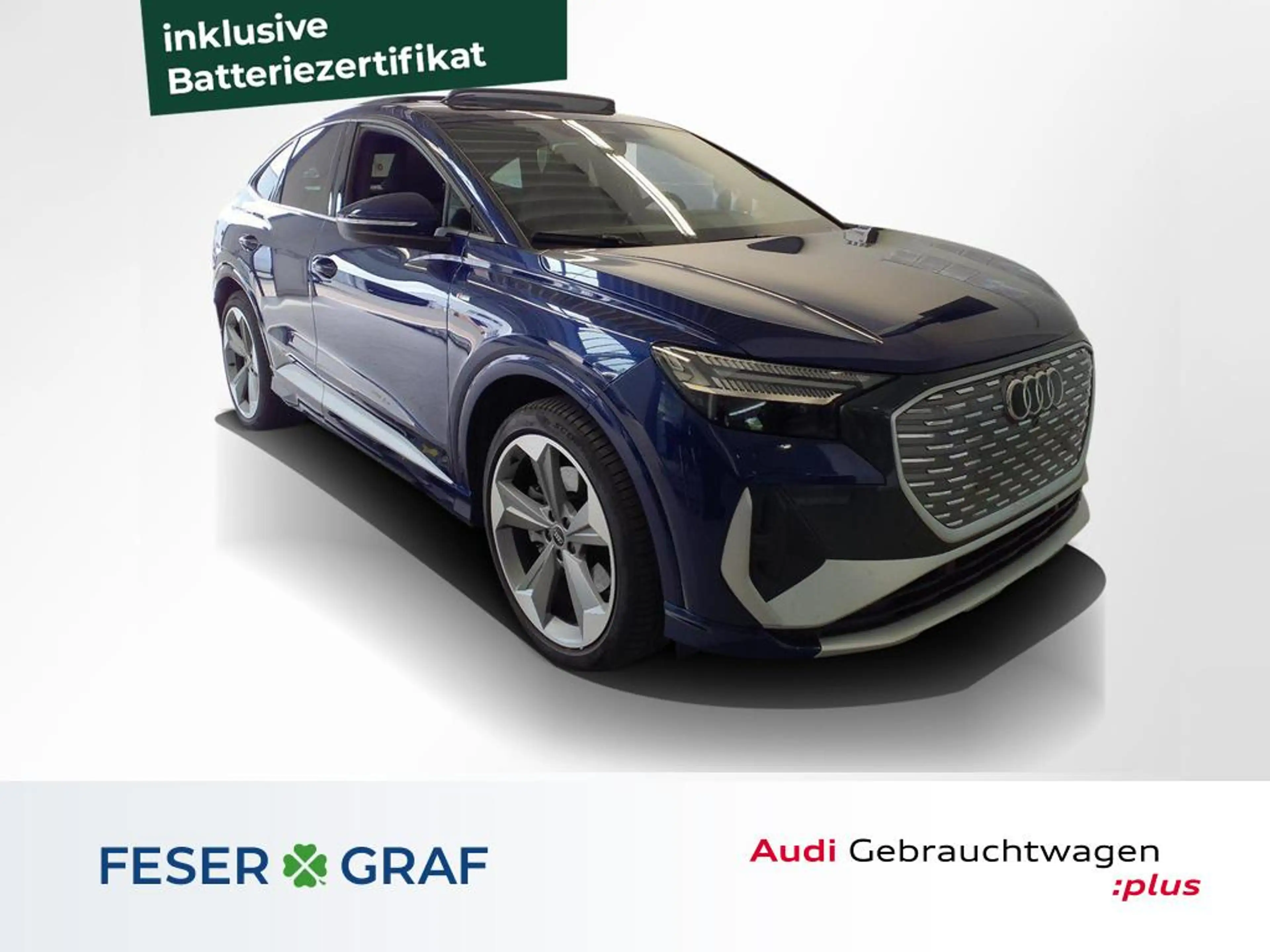Audi Q4 e-tron Sportback e-tron S line 50 AHK Pano Keyless