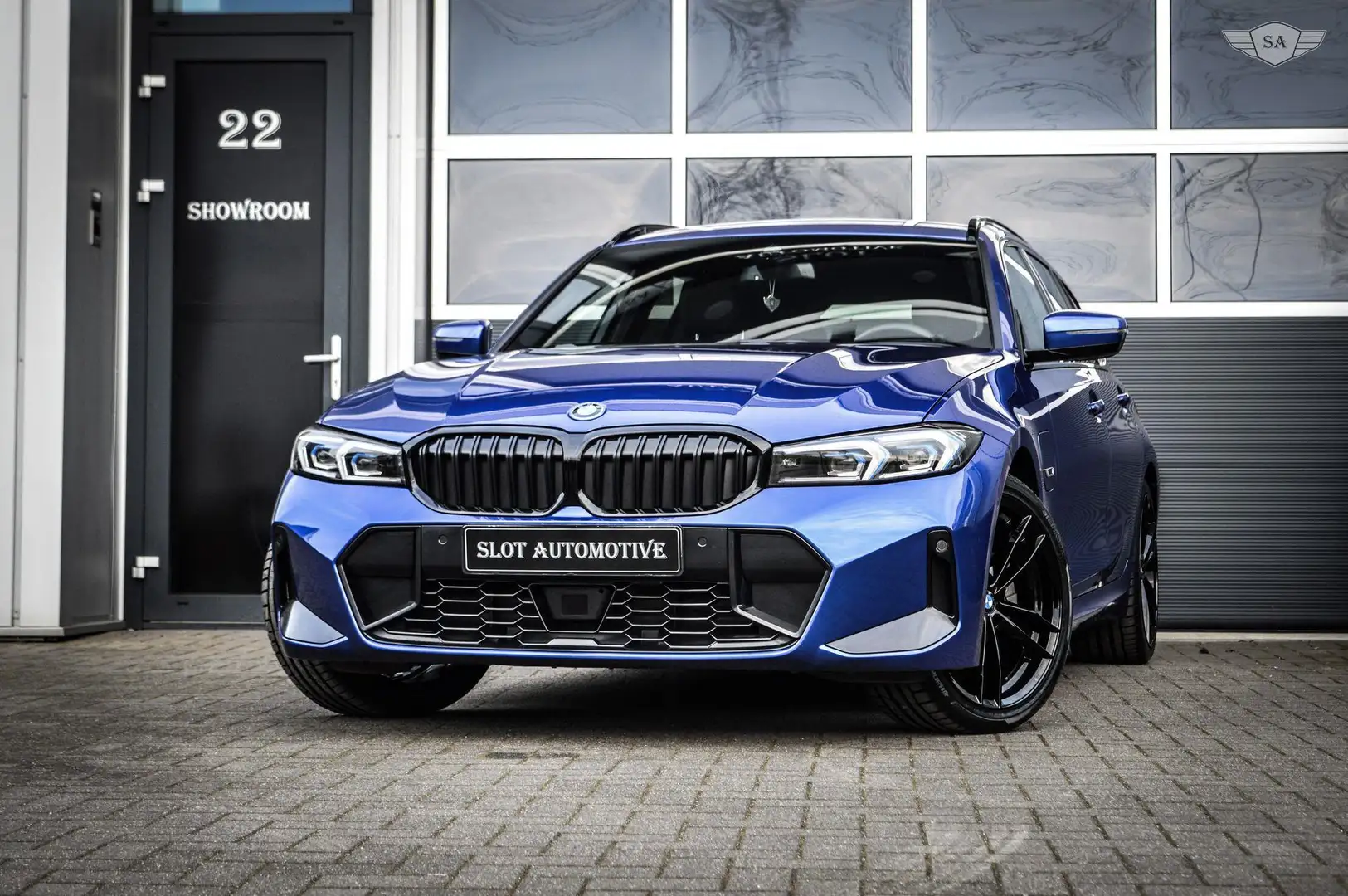 BMW 330 3-serie Touring 330e|M-PAKKET|*FACELIFT* ACC|LED|C Blauw - 1