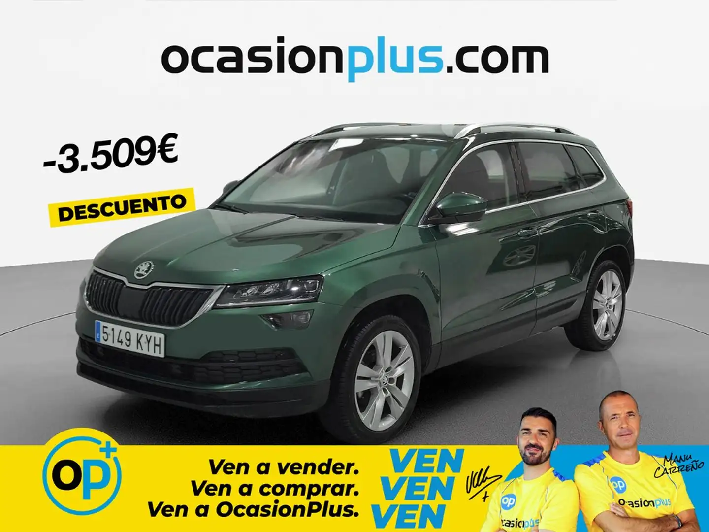 Skoda Karoq 1.5 TSI Style ACT DSG Verde - 1