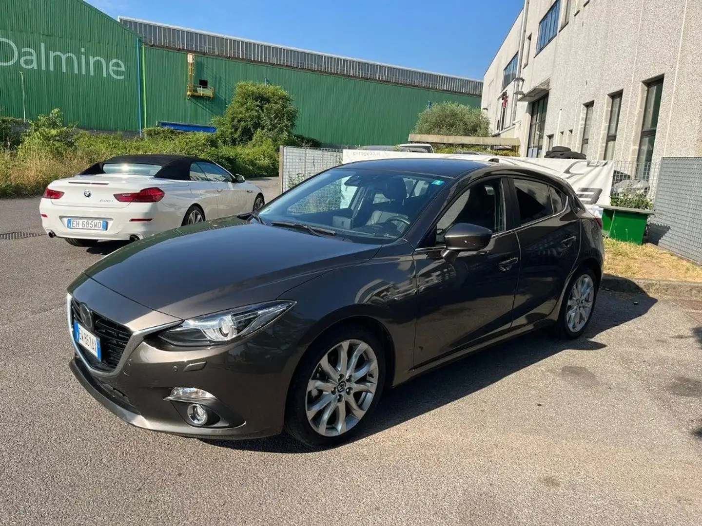 Mazda 3 Skyactiv-D Evolve AUTOMATICA + INT PELLE NERA Gris - 1