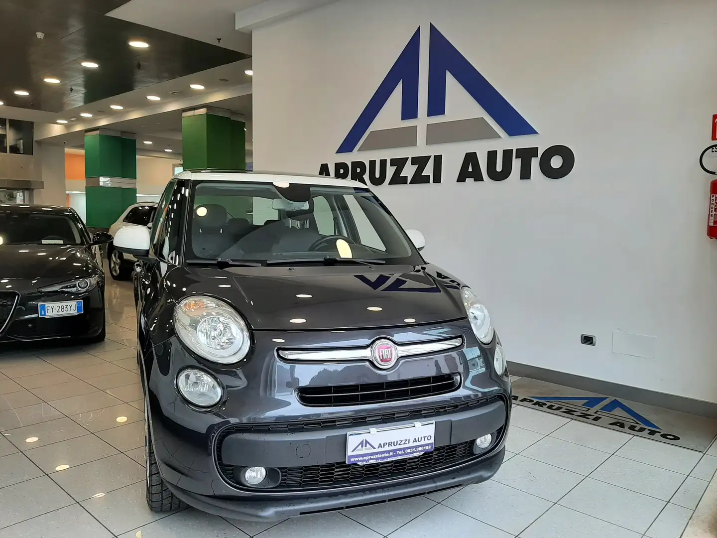 Fiat 500L 500L 0.9 t.air t. natural power Lounge 80cv Nero - 2