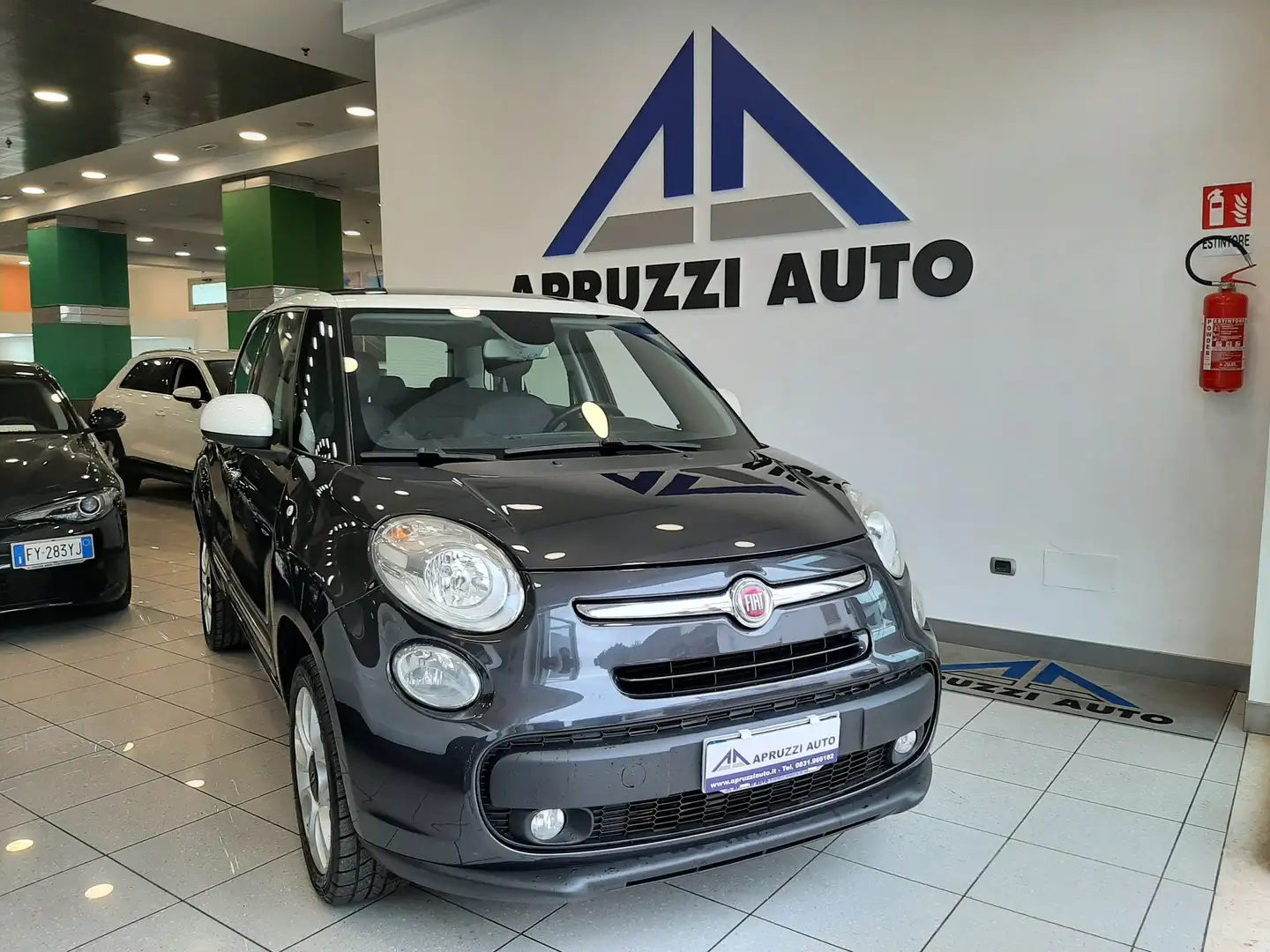 Fiat 500L 500L 0.9 t.air t. natural power Lounge 80cv Nero - 1