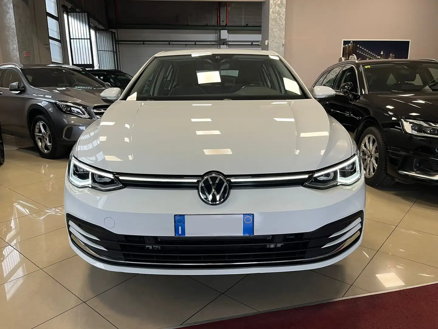Volkswagen Golf 1.4 tsi ehybrid Style 204cv dsg VIRTUAL Bianco - 2