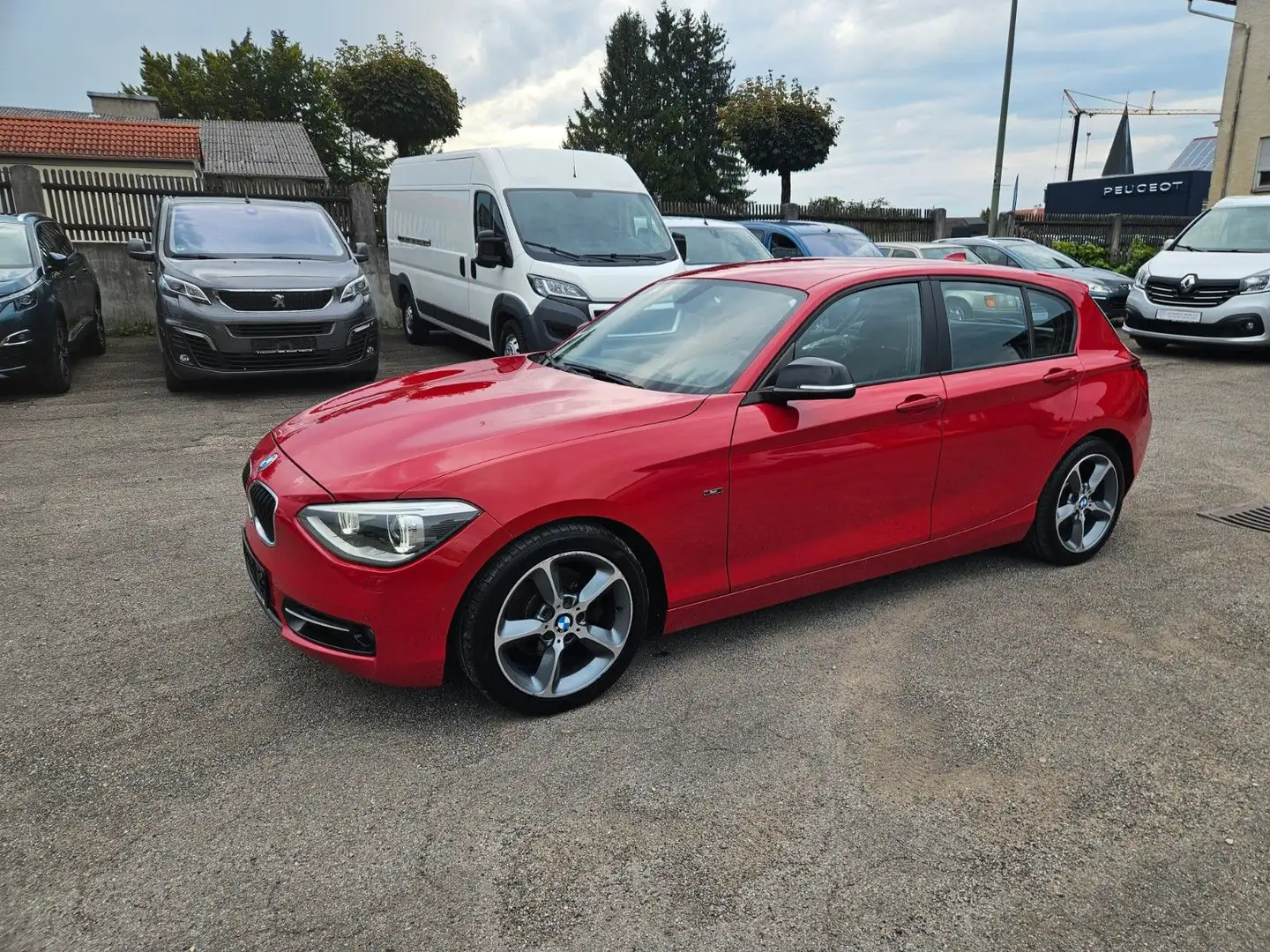 BMW 116 i, 8-fach bereift,Klima,EPH Rot - 2