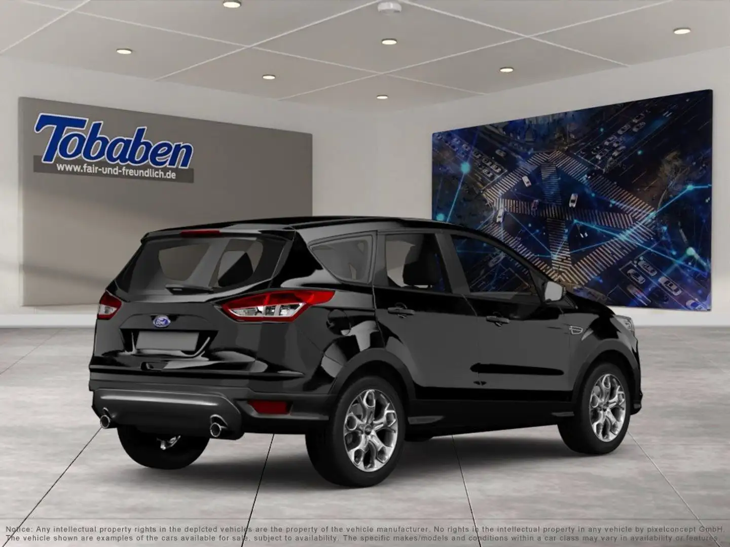 Ford Kuga Titanium Crossover,5-Türer 1,5 l EcoBoost 1 Zwart - 2