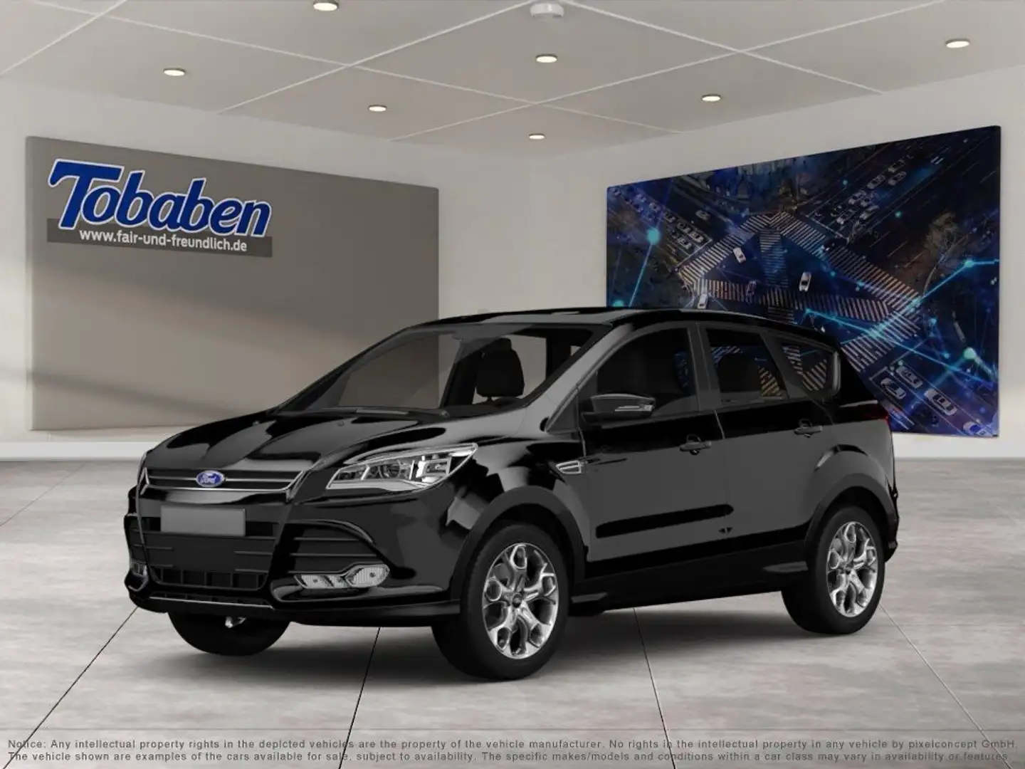 Ford Kuga Titanium Crossover,5-Türer 1,5 l EcoBoost 1 Zwart - 1