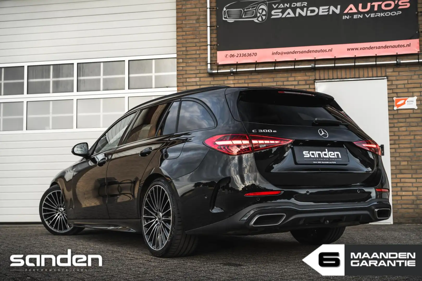 Mercedes-Benz C 300 Estate e AMG Line|313 PK|Dealer onderh Noir - 2