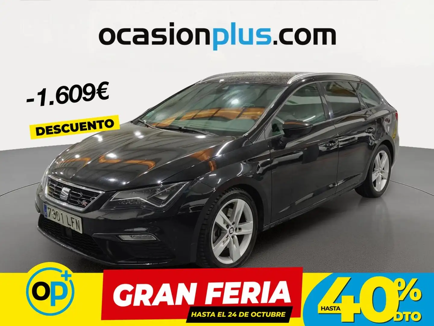 SEAT Leon ST 1.5 EcoTSI S&S FR Fast Edition Plus DSG7 150 Negro - 1